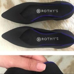 Rothy pointed flat